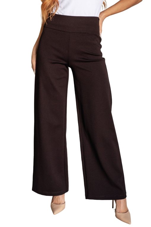 Dear Scarlett Magic Wide Leg Pants in Chocolate