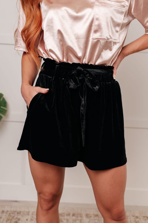 Wrapped in Velvet Shorts - Image 6